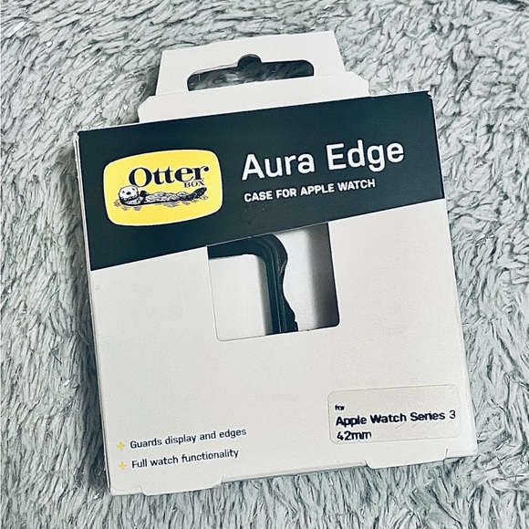 OtterBox Aura Edge Case for Apple Watch Series 3 - 38 MM - Black - Picture 5 of 6